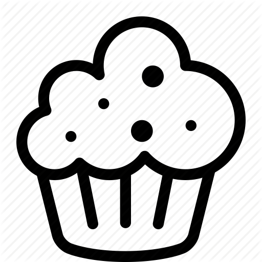 512x512 Cupcake, Cake, Drawing, Transparent Png Image Clipart Free Download