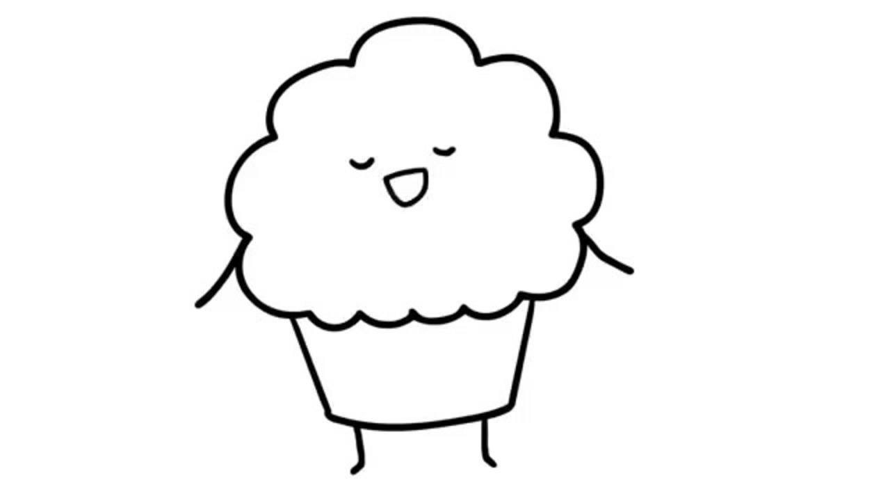 Muffin Drawing | Free download on ClipArtMag