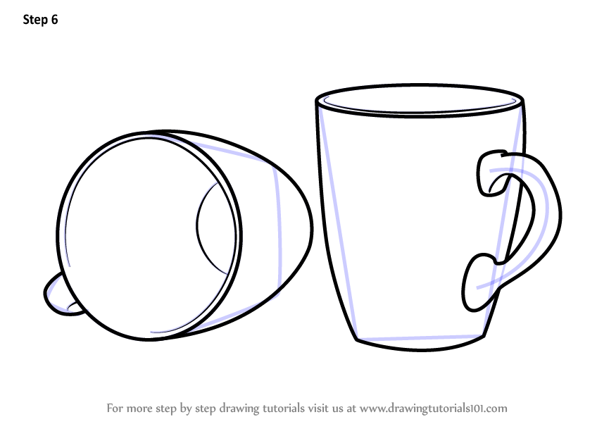 848x602 Learn How To Draw Coffee Mugs