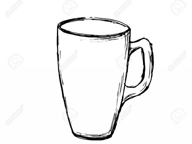 640x480 Free Drawn Mug, Download Free Clip Art