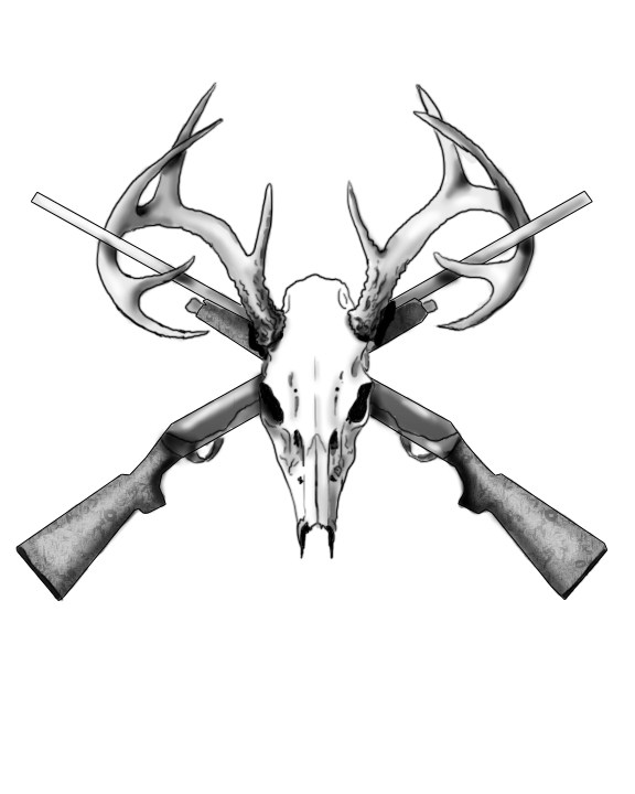 576x720 Easy Deer Skull Tattoos Ideas And Designs