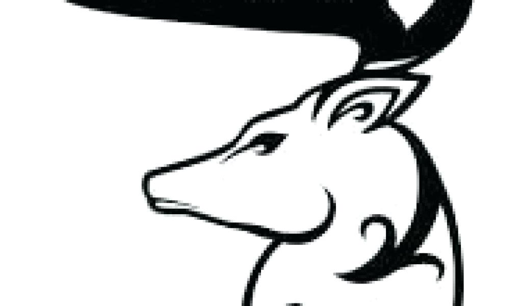 1024x600 Easy Deer Drawing