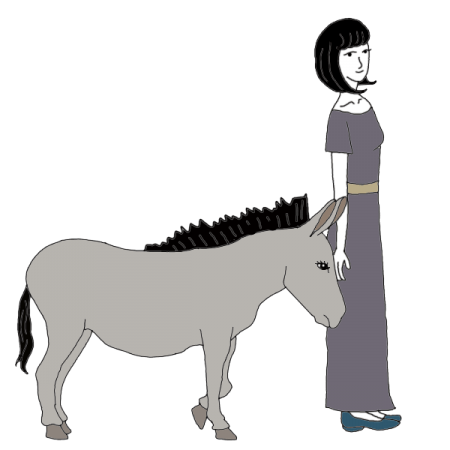 450x450 Drawing Donkey Dunkey Transparent Png Clipart Free Download