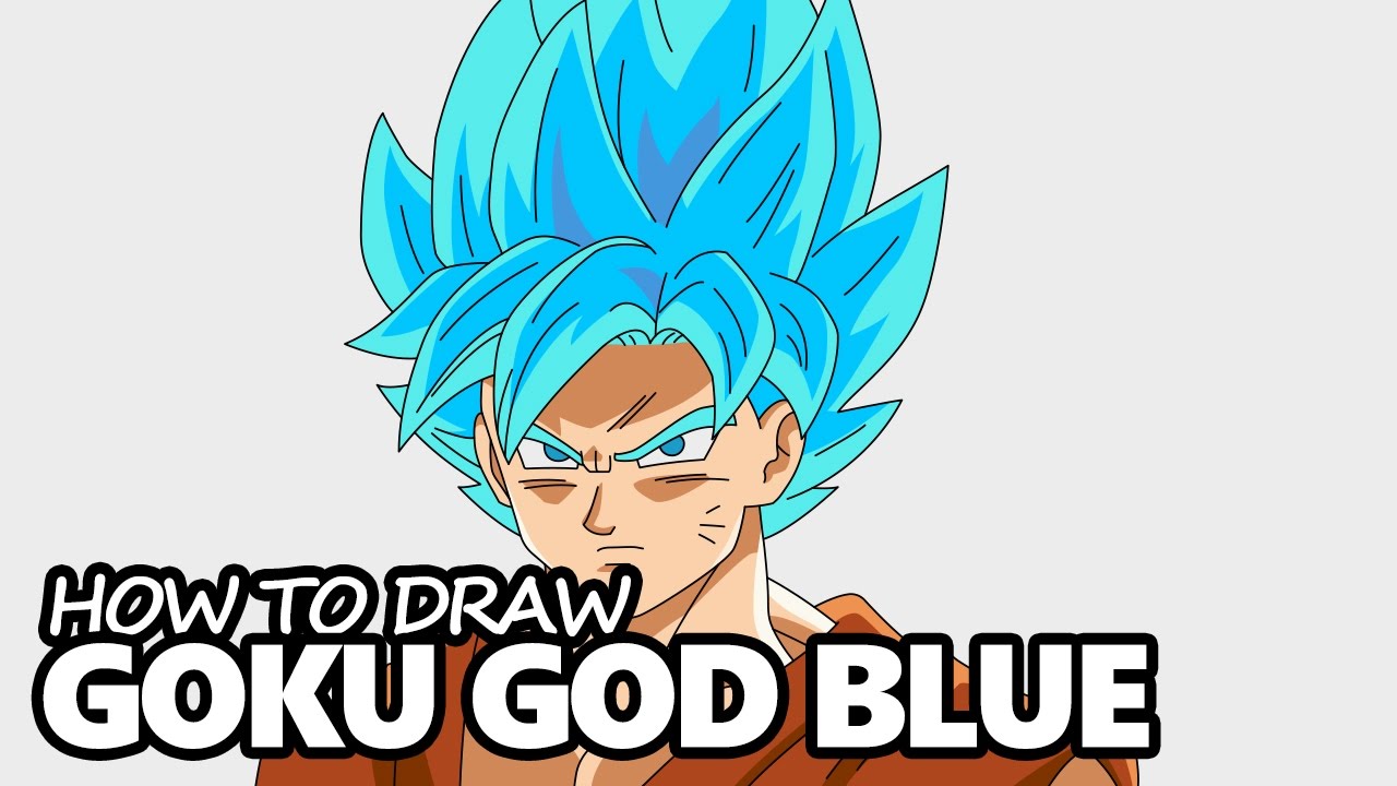 1280x720 How To Draw Goku Super Saiyan Blue
