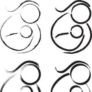 300x300 Mum Chrysanthemum Flower Outline Border Gm Shopatcloth