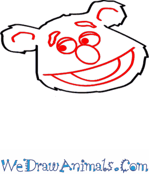 300x350 How To Draw Fozzie Bear From The Muppets