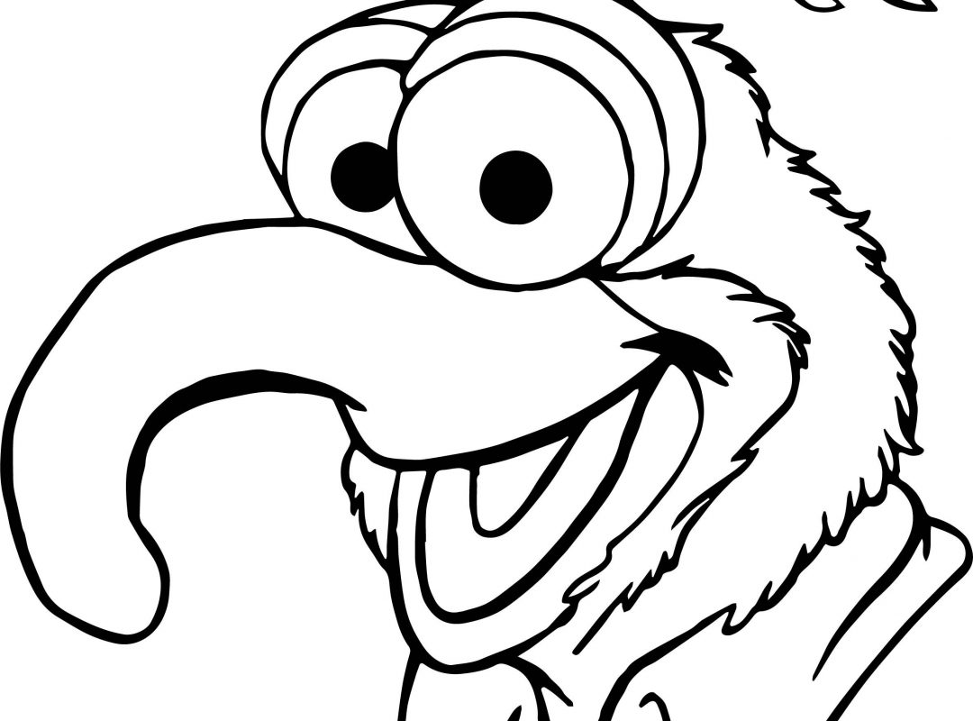 1080x800 Unbelievable The Muppetsoring Pages Animal From Muppet Show Nice