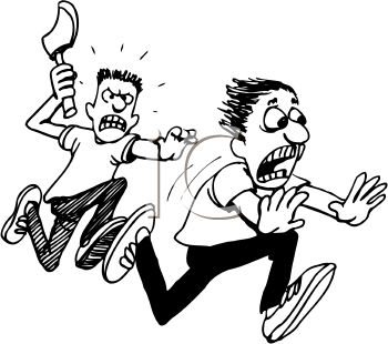 350x310 Murder Clip Art Free