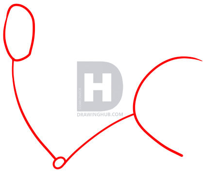 418x379 How To Draw A Muscle, Step