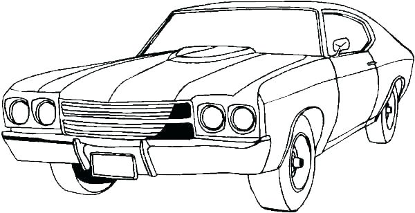 Muscle Car Drawings | Free download on ClipArtMag