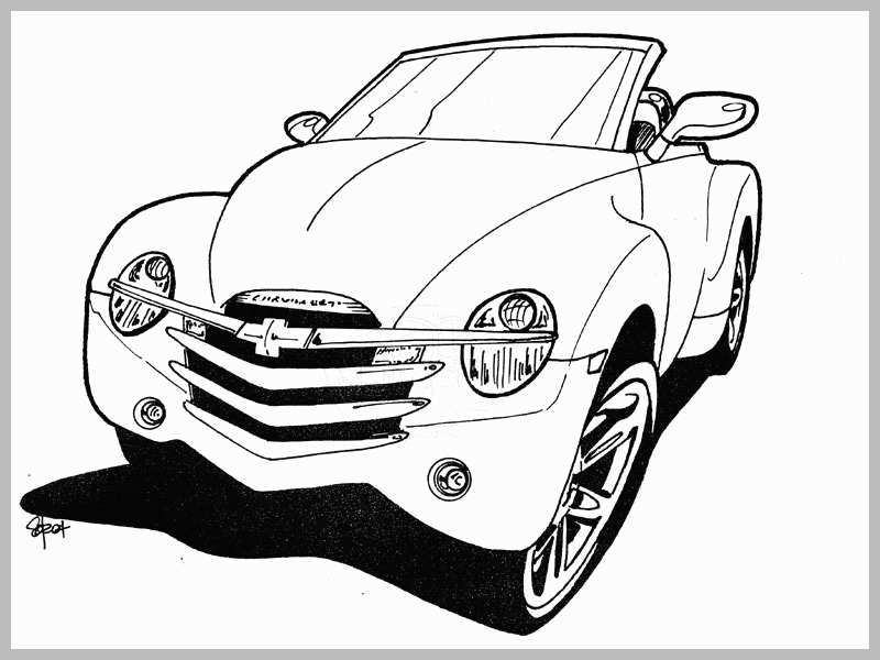 800x600 Classic Car Coloring Pages Admirably The Gallery For Old Muscle