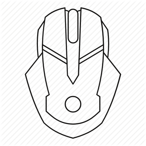 512x512 Collection Of Free Computer Drawing Outline Download On Ui Ex