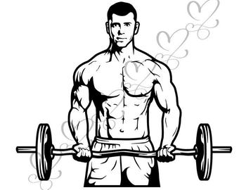 340x270 Muscular Man Etsy