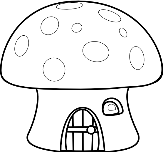 555x516 Vector Mushroom Drawing Transparent Png Clipart Free Download