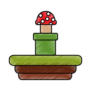300x300 Mushroom Drawing Royalty Free Vectors