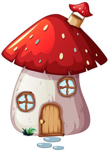 355x490 An Enchanted Mushroom House