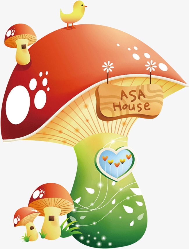 650x857 cute mushroom house, cute clipart, mushroom clipart, house png