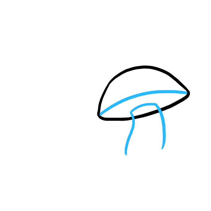 680x678 How To Draw A Mushroom