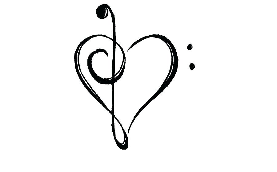 900x560 Drawing Music Note Mefokila Club