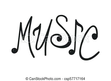 450x331 Drawn Music Notes And Signs Set Hand Symbol Sketch Collection