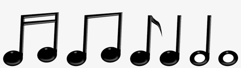 820x232 stave music notation notes png image