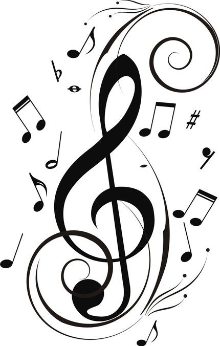 430x676 Huge Collection Of 'music Notes Drawing' Download More Than