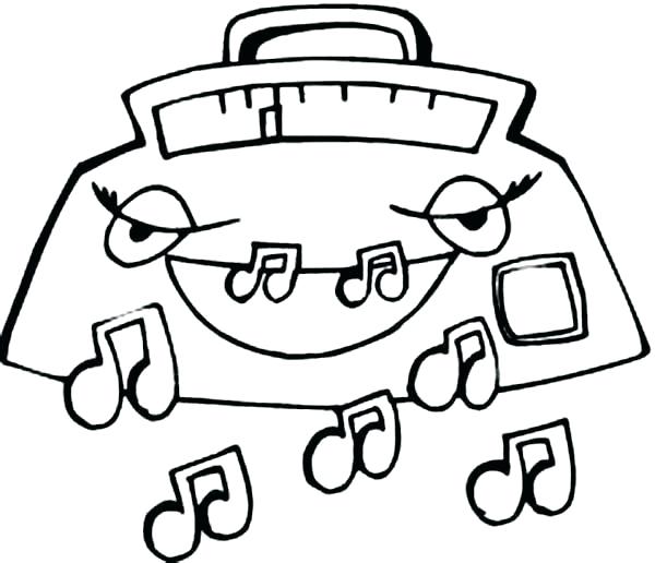 600x516 Music Notes Coloring Pages Color It Cute Music Notes Coloring