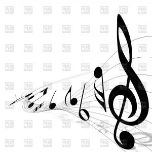 300x300 Photostock Vector Treble Clef Line Icon Music And Instrument Note