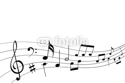 400x267 Abstract Musical Symbols On Note Staff Buy Photos Ap Images
