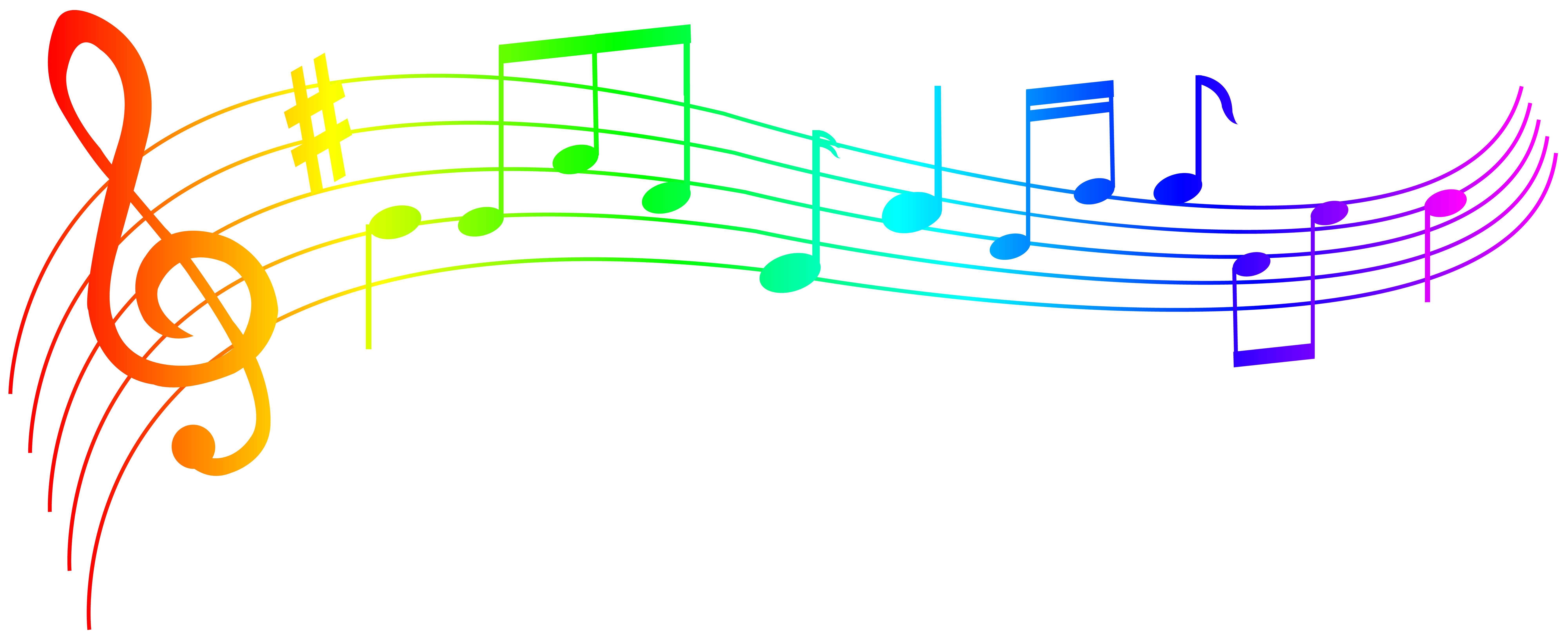 8000x3267 Collection Of Free Music Drawing Colourful Download On Ui Ex