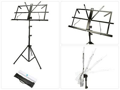 400x300 Music Stand Holder Folding Music Sheet Tripod Base Metal Stem