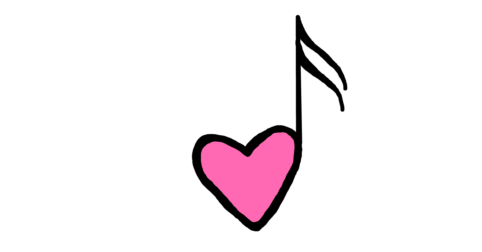 1600x839 Music Note Drawing Free Download Clip Art
