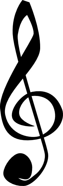 204x599 Treble Clefs Music Symbol Clip Art Free Vector In Open Office