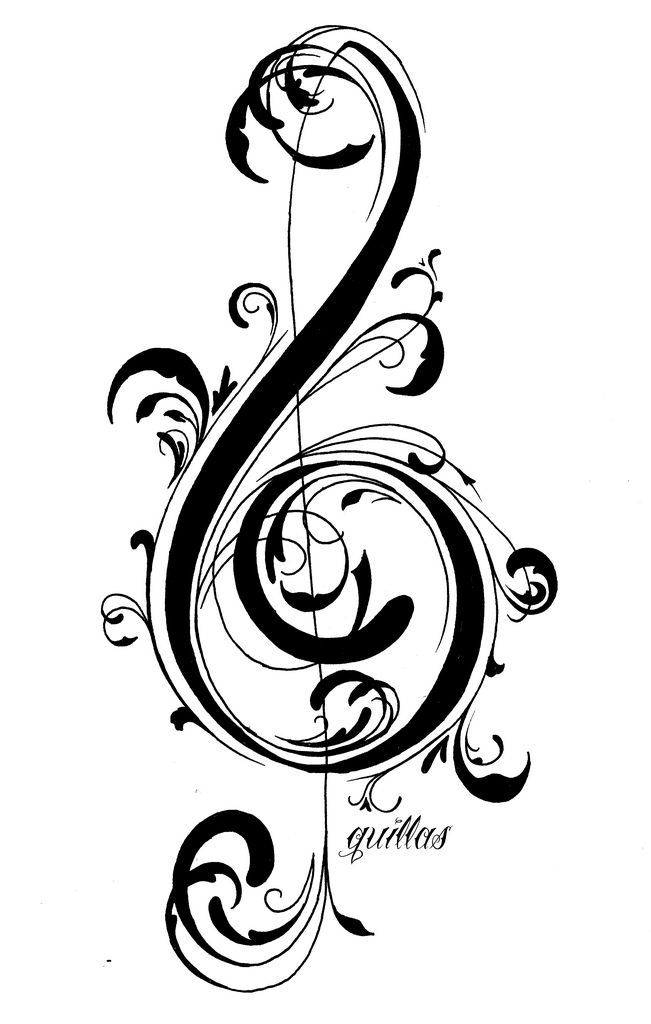651x1024 clave de sol frames music drawings, music