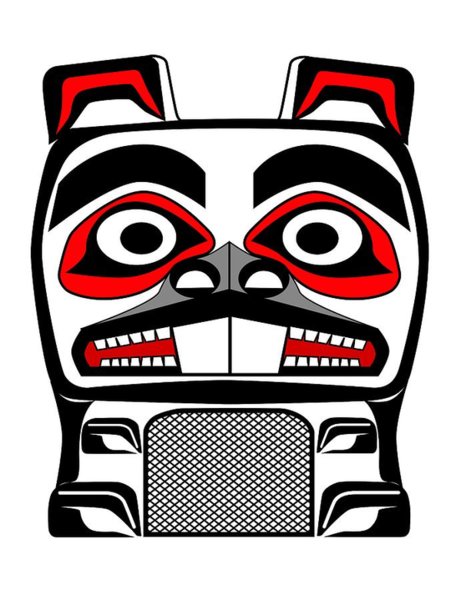 461x600 Beaver Drawings