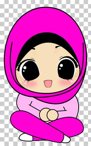 310x494 Hijab Islam Muslim Cartoon Drawing Png, Clipart, Anime, Art