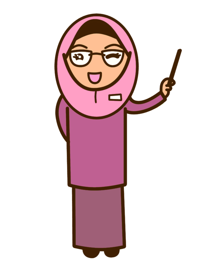700x900 Hijab Vector Teacher Huge Freebie! Download For Powerpoint