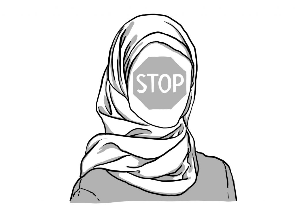 1024x726 muslim drawing muslim headscarf for free download