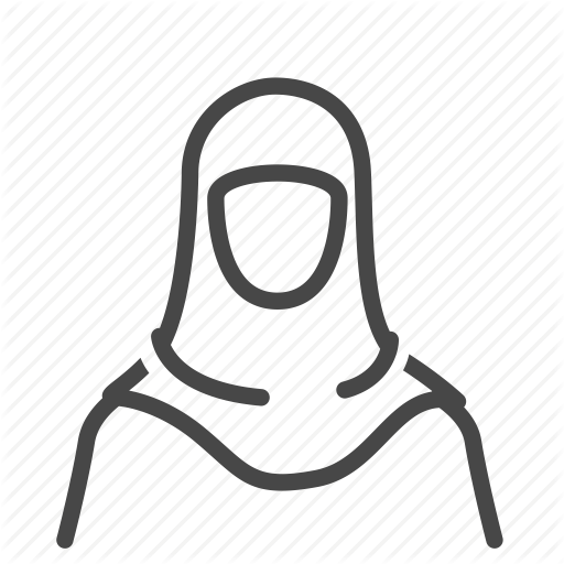 512x512 Female, Girl, Hijab, Islamic, Moslem, Muslim, Woman Icon
