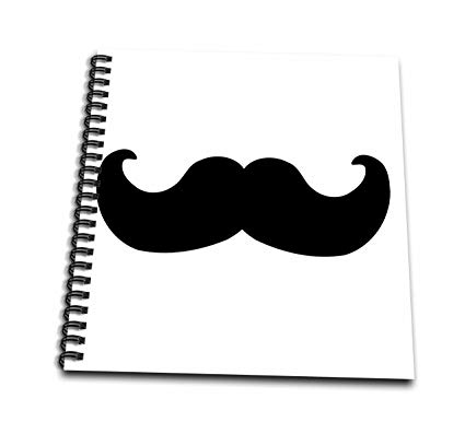 425x386 Db Black Mustache On White Ironic