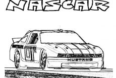 230x155 Drawing Mustang Car Coloring Pages Best Place To Color