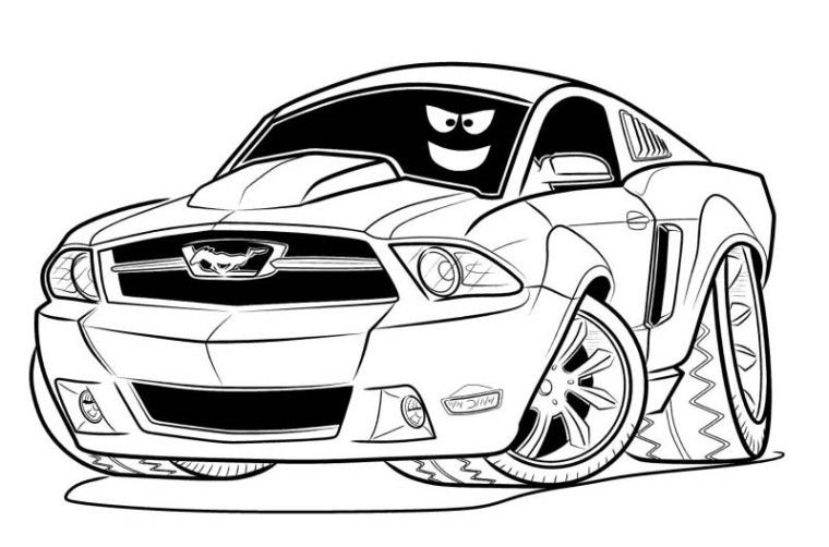 760x502 Mustang Coloring Pages Mustangs Cars Coloring Pages
