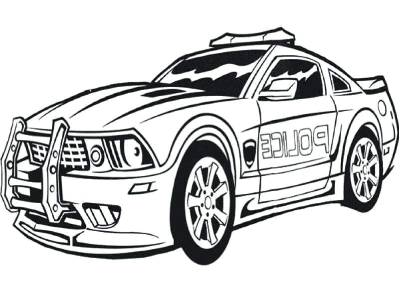 800x600 Mustang Drawing Police For Free Download