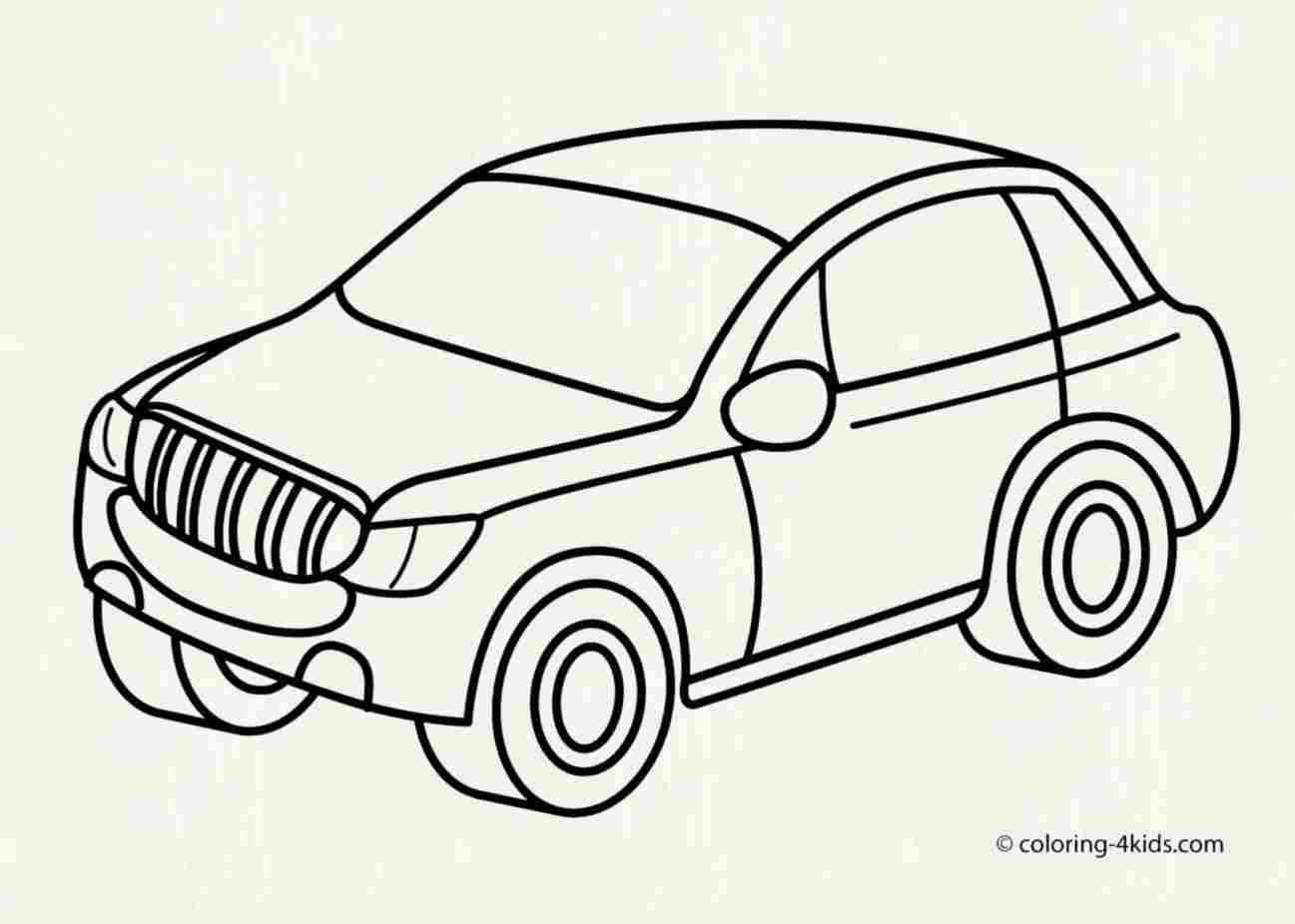 1297x926 How Car Drawing Easy Step