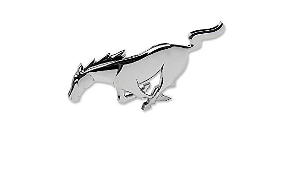 600x350 Ford Mustang Running Horse Pony Emblem