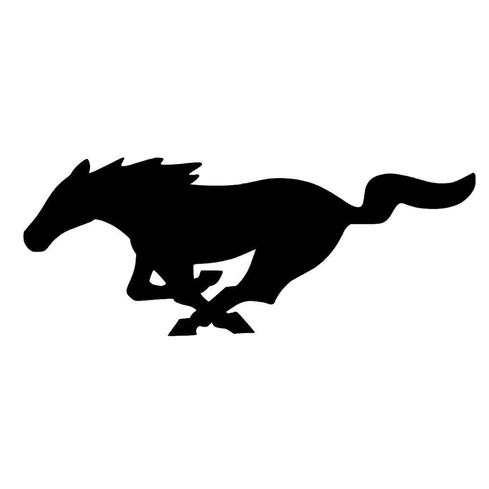 1000x1000 Ford Mustang Running Horse Pony Racing Vinyl Decal Window Sticker
