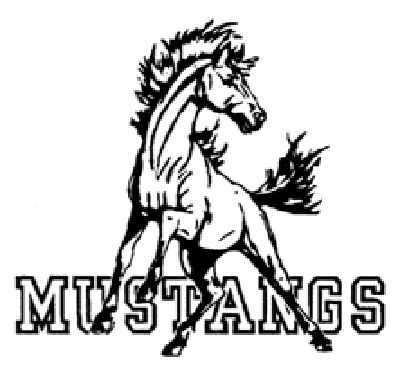 400x371 Mustang Clipart