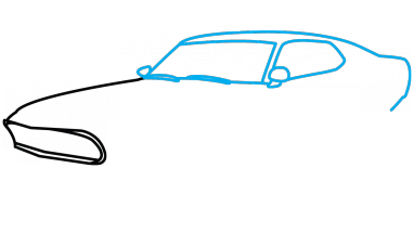 382x215 Drawing Mustang Easy Transparent Png Clipart Free Download