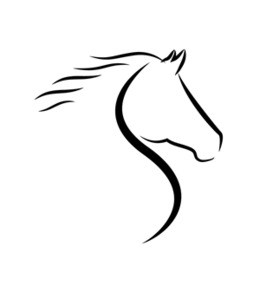 260x292 Mustang Horse Head Clipart Unixpaint