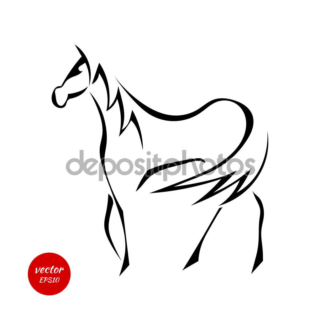 1024x1024 Grzywa Horse Clipart